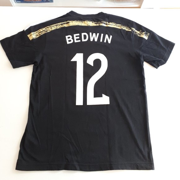 Bedwin & The Heartbreakers x Adidas Enjin FIFA Tee Black Medium - Picture 4 of 5